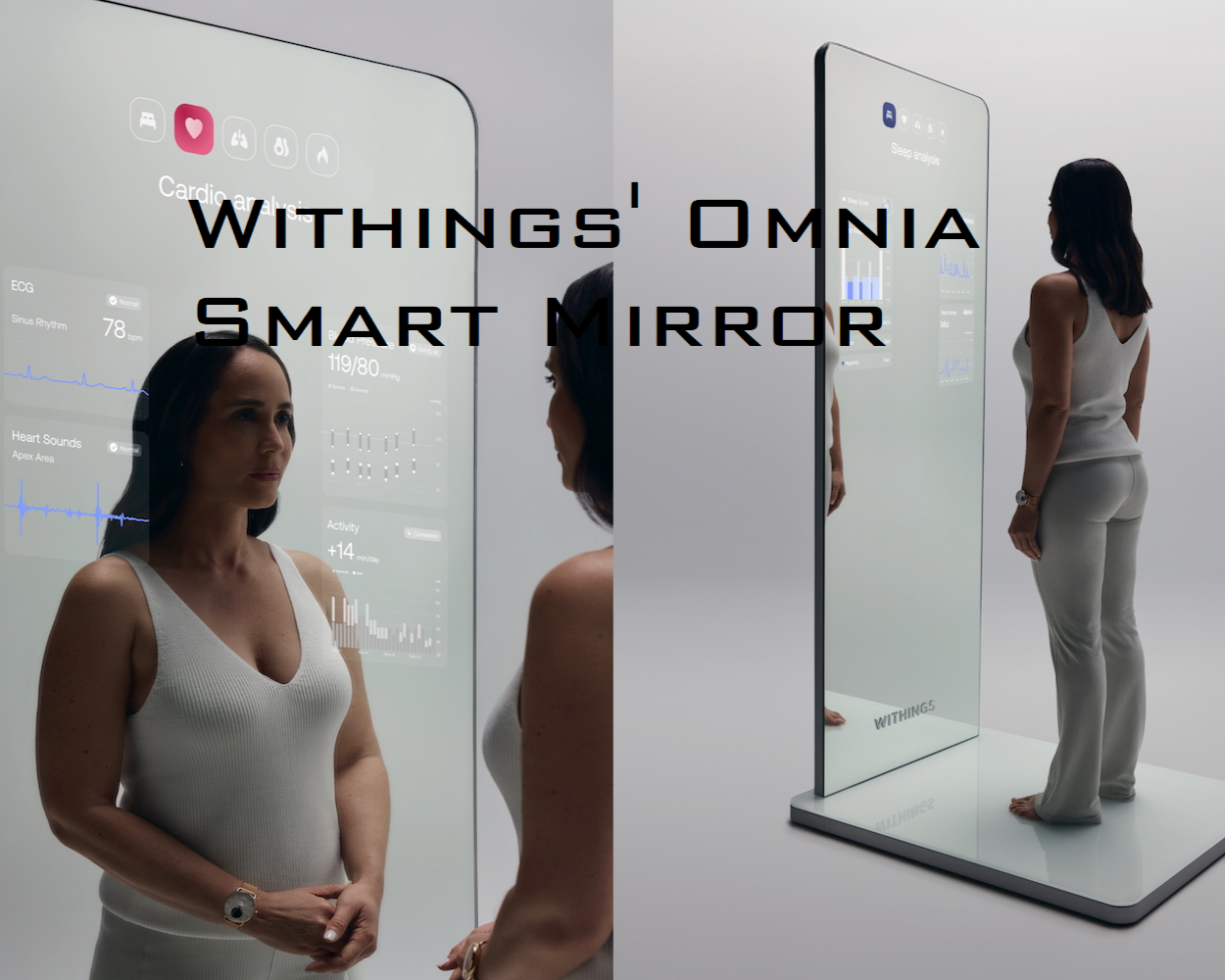 Withings OMNIA AI Smart Mirror At CES 2025
