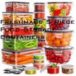 Freshmage 5 Piece Food Storage Containers: The Ultimate Solution for Organized and Fresh Food Storage