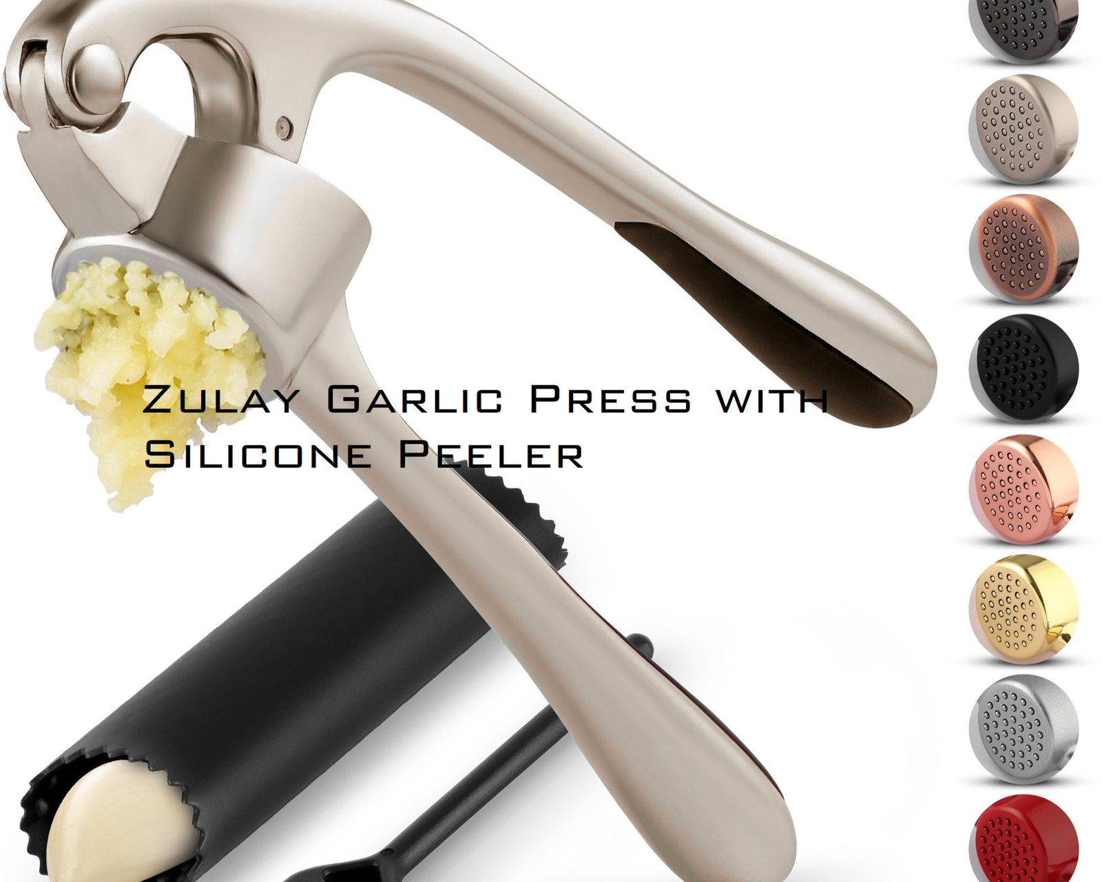 Why the Zulay Garlic Press with Silicone Peeler Is a Must-Have Kitchen Tool