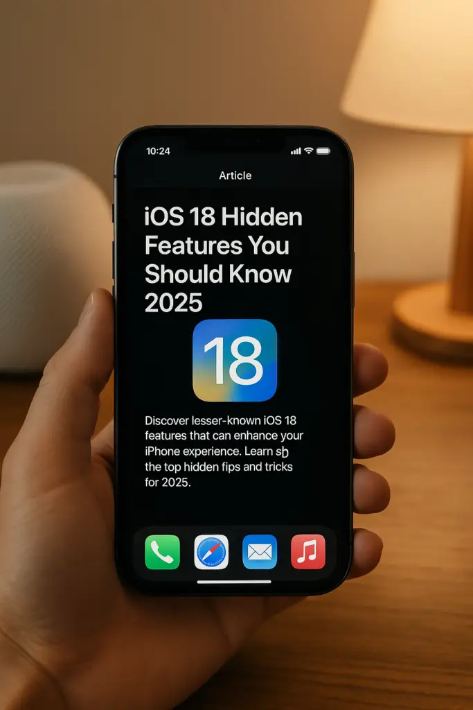 iOS 18 Hidden Features You Should Know 2025