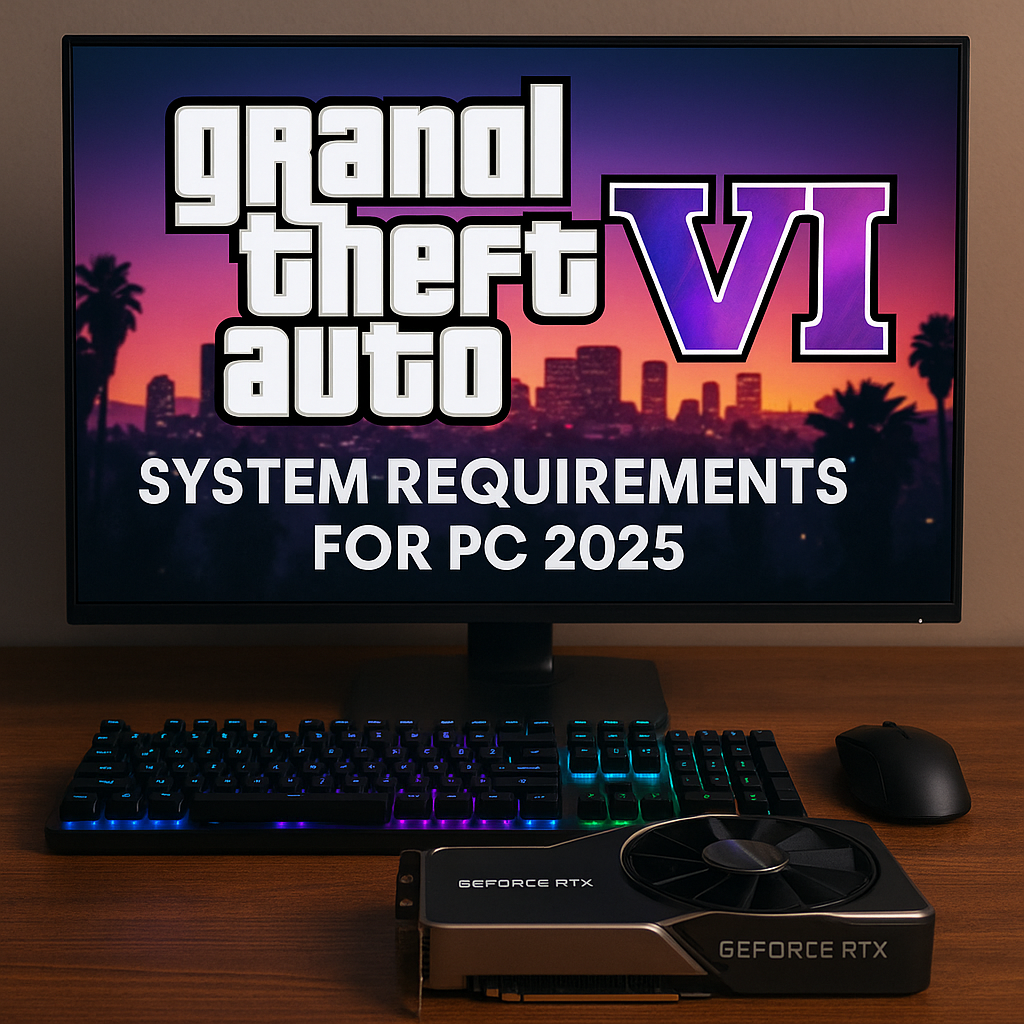 GTA 6 System Requirements for PC 2025 (Minimum & Recommended Specs)