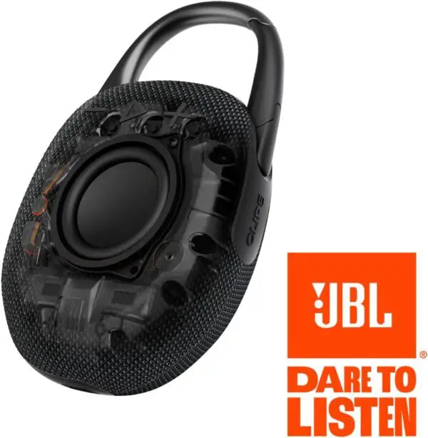 JBL Clip 5 - Ultra-Portable, Waterproof & Dustproof Bluetooth Speaker
