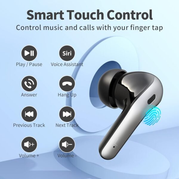 TAGRY Bluetooth Headphones True Wireless Earbuds