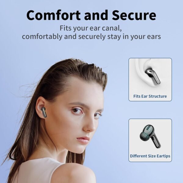 TAGRY Bluetooth Headphones True Wireless Earbuds