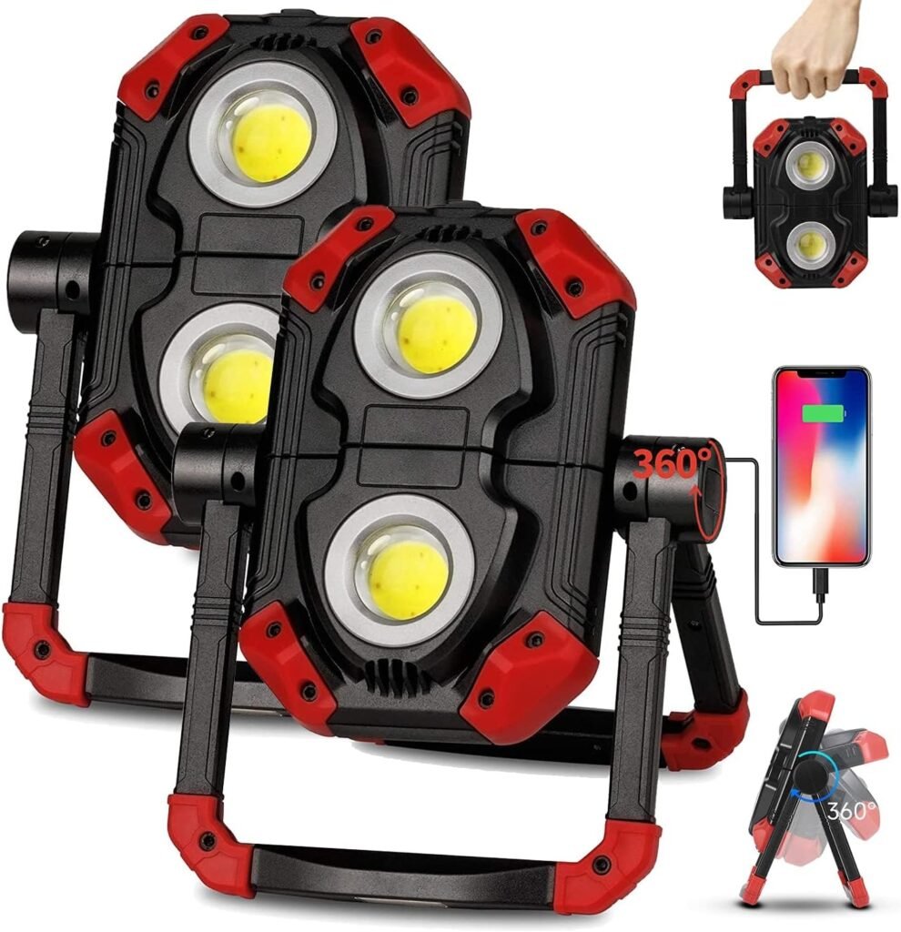 Yzoni LED Work Light Rechargeable