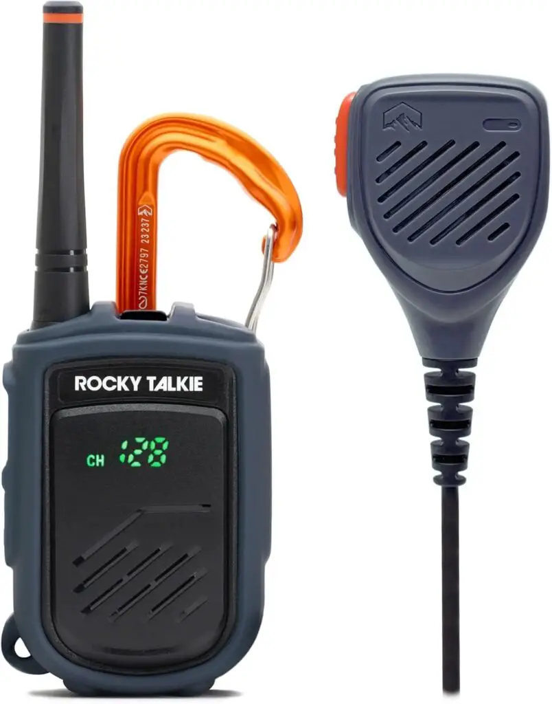 Rocky Talkie Mountain Radio with Waterproof Handmic