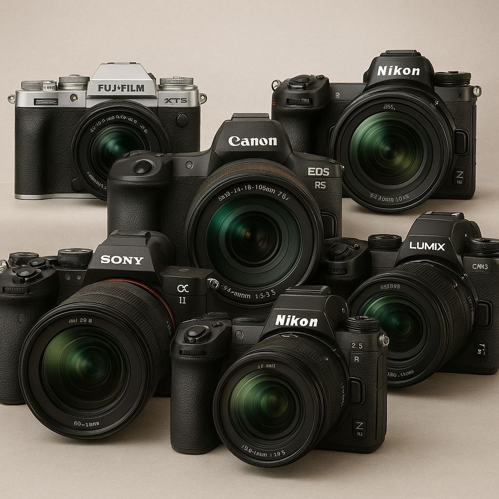 Top 10 Best Cameras 2025 – DSLR, Mirrorless & 4K Video Cameras for Photography & Vlogging