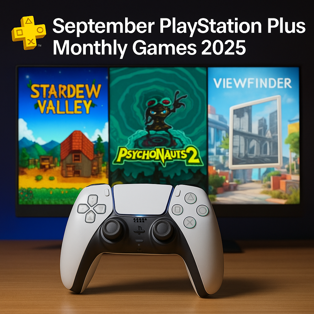 September PlayStation Plus Monthly Games 2025 – Stardew Valley, Psychonauts 2 & More