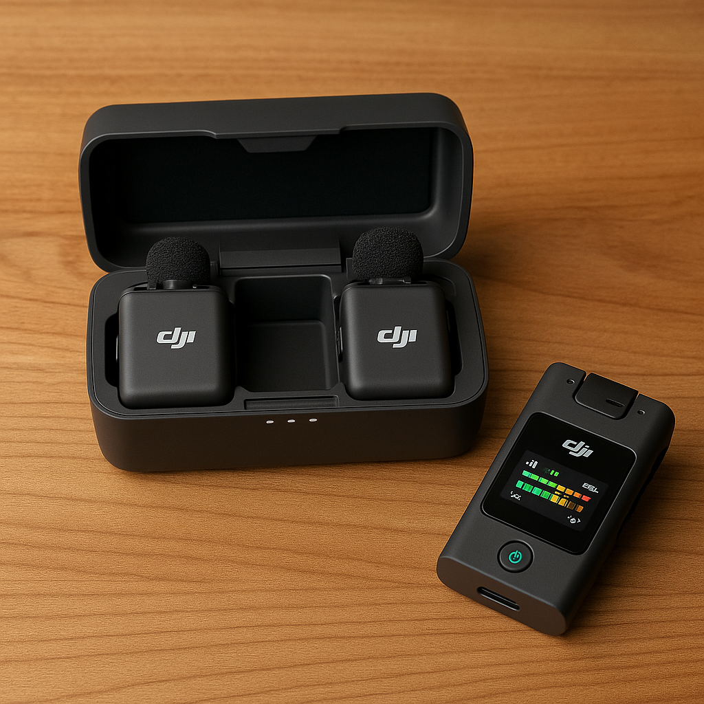 DJI Mic 3 Launch 2025 – Lightweight, Pro Audio, Multi-Channel Wireless Mic