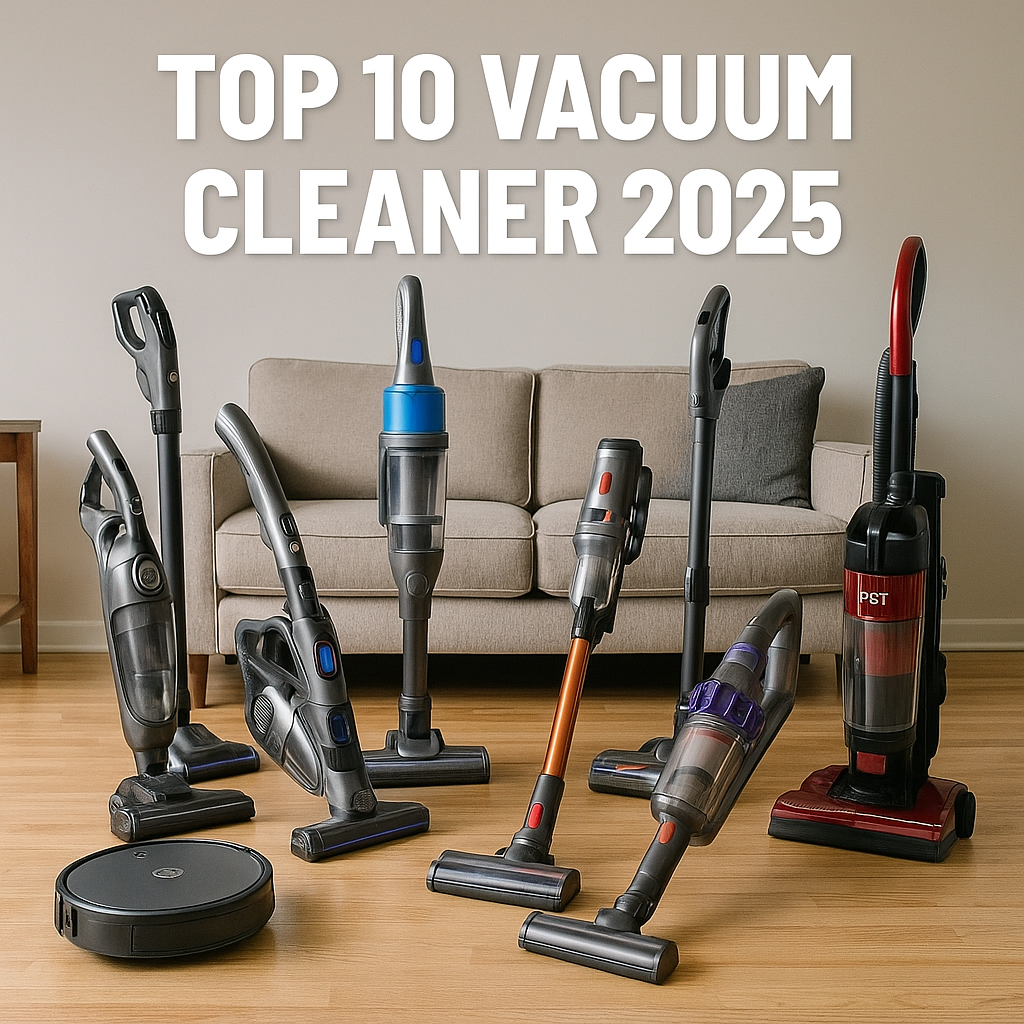 Top 10 Vacuum Cleaner 2025 – Best Picks for Homes Worldwide
