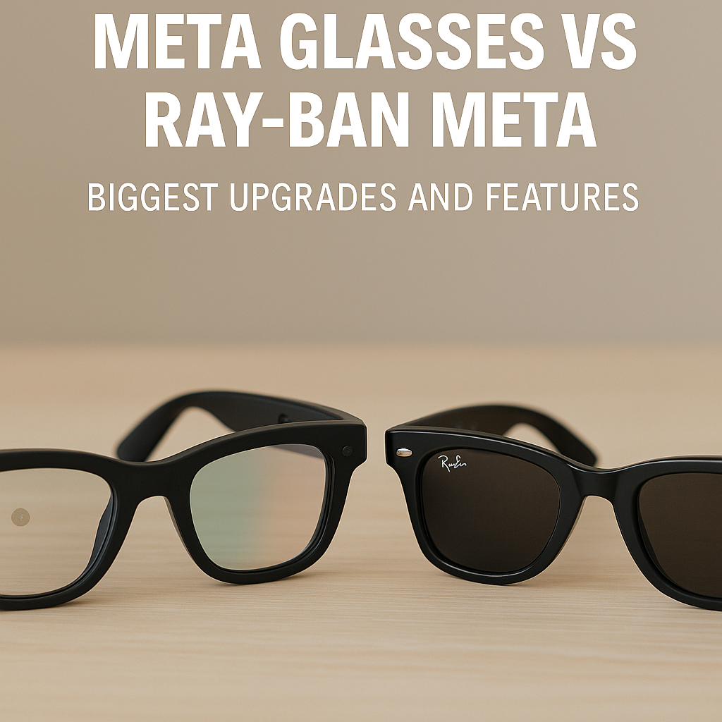 Meta Glasses vs Ray-Ban Meta: Biggest Upgrades and Features