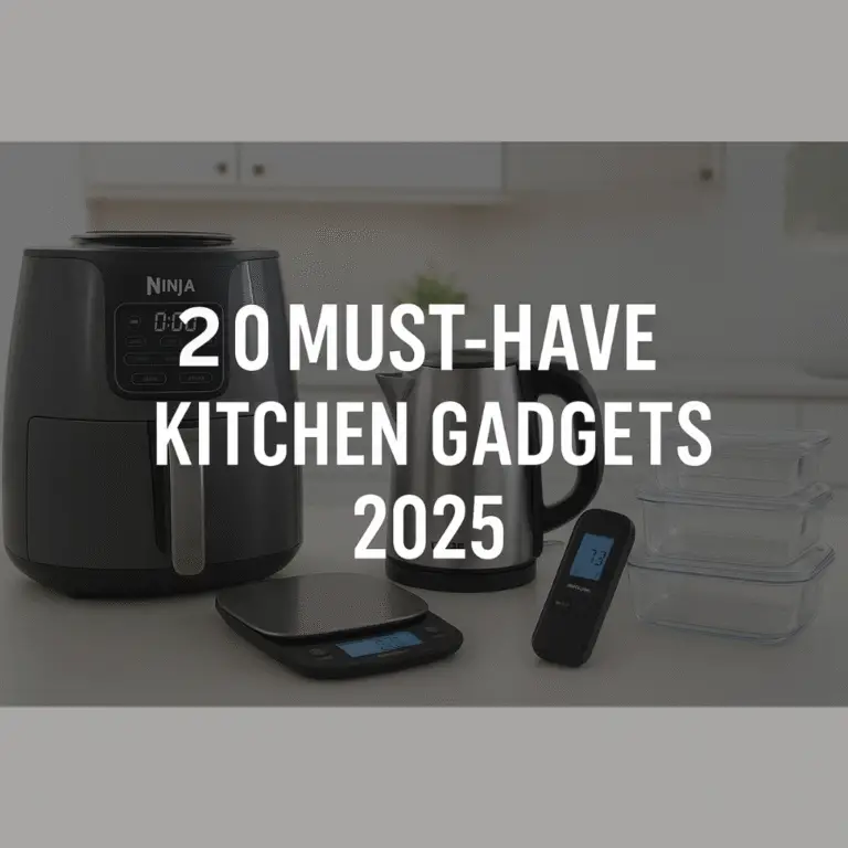20 Must-Have Kitchen Gadgets 2025 | Best Smart Tools for Cooking & Home Chefs Worldwide
