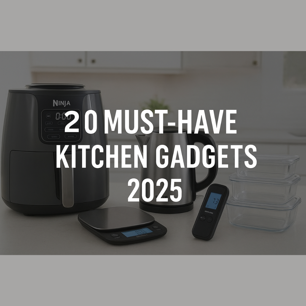 20 Must-Have Kitchen Gadgets 2025 | Best Smart Tools for Cooking & Home Chefs Worldwide