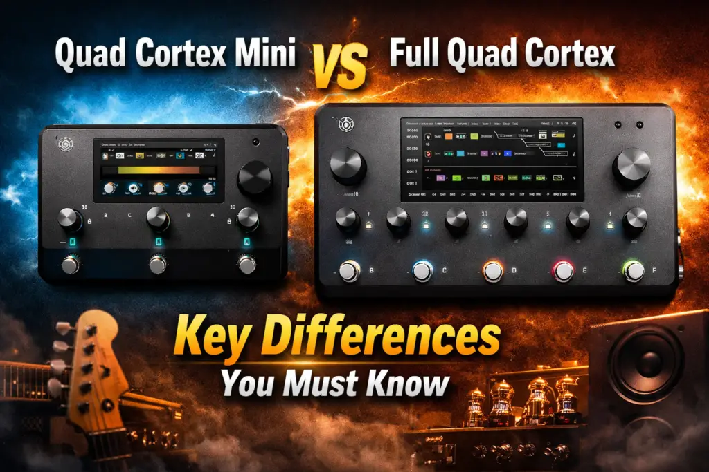 Quad Cortex Mini vs Full Quad Cortex: Key Differences You Must Know